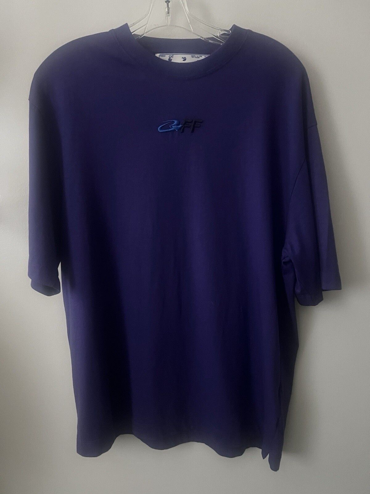Off-White Exact Opp Over Skate Purple T-shirt Size US S / EU 44-46 / 1 - 1 Thumbnail