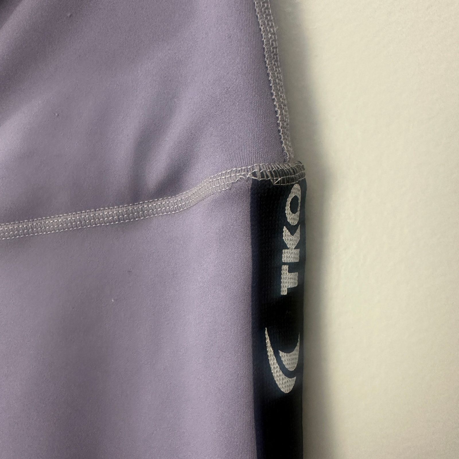 Other Technical Knockout TKO M Purple Leggings Tuxedo Stripe Size 26" / US 2 / IT 38 - 6 Thumbnail