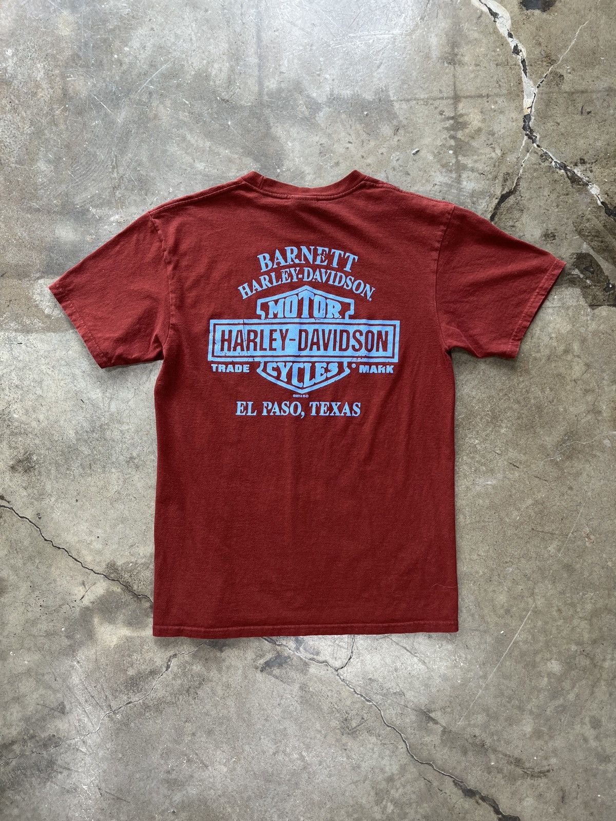 Harley Davidson × Vintage Harley Davidson El Paso Texas Tee Medium Size US M / EU 48-50 / 2 - 5 Thumbnail
