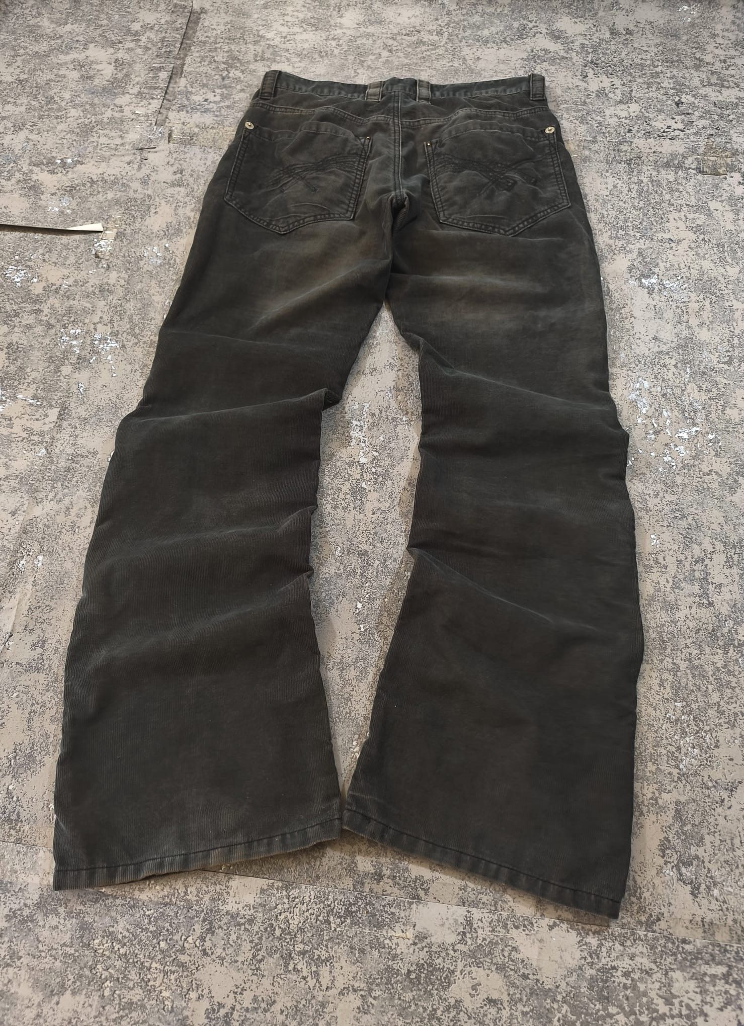 Other insane faded corduroy fishbone bootcut flares Size 31" - 3 Thumbnail