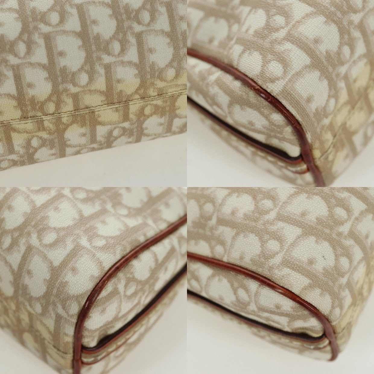 Dior Dior Trotter Romantic Shoulder Bag Ivory Size ONE SIZE - 10 Thumbnail