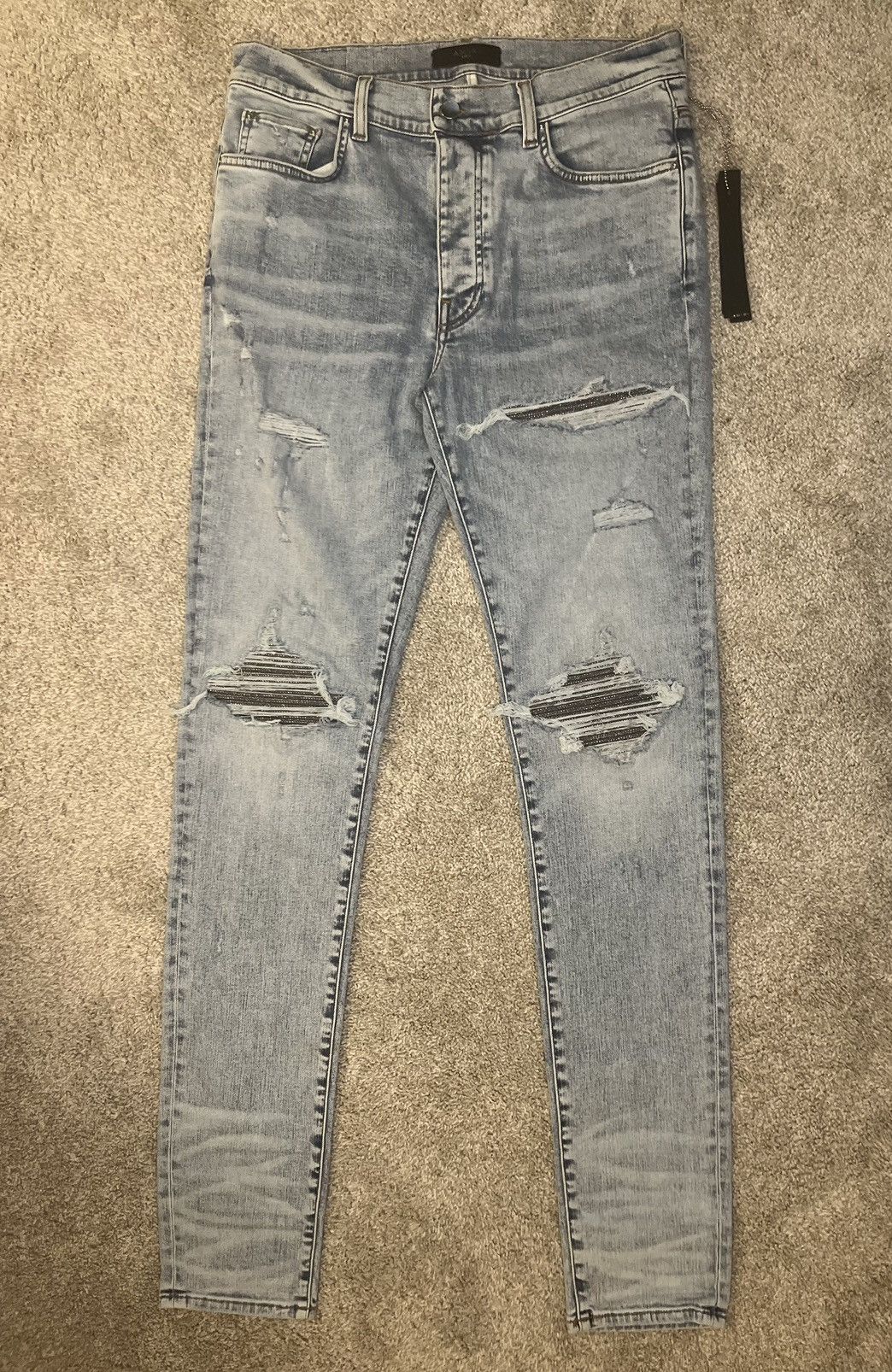 Amiri Amiri Mx1 Iridescent Jeans Size US 34 / EU 50 - 1 Thumbnail