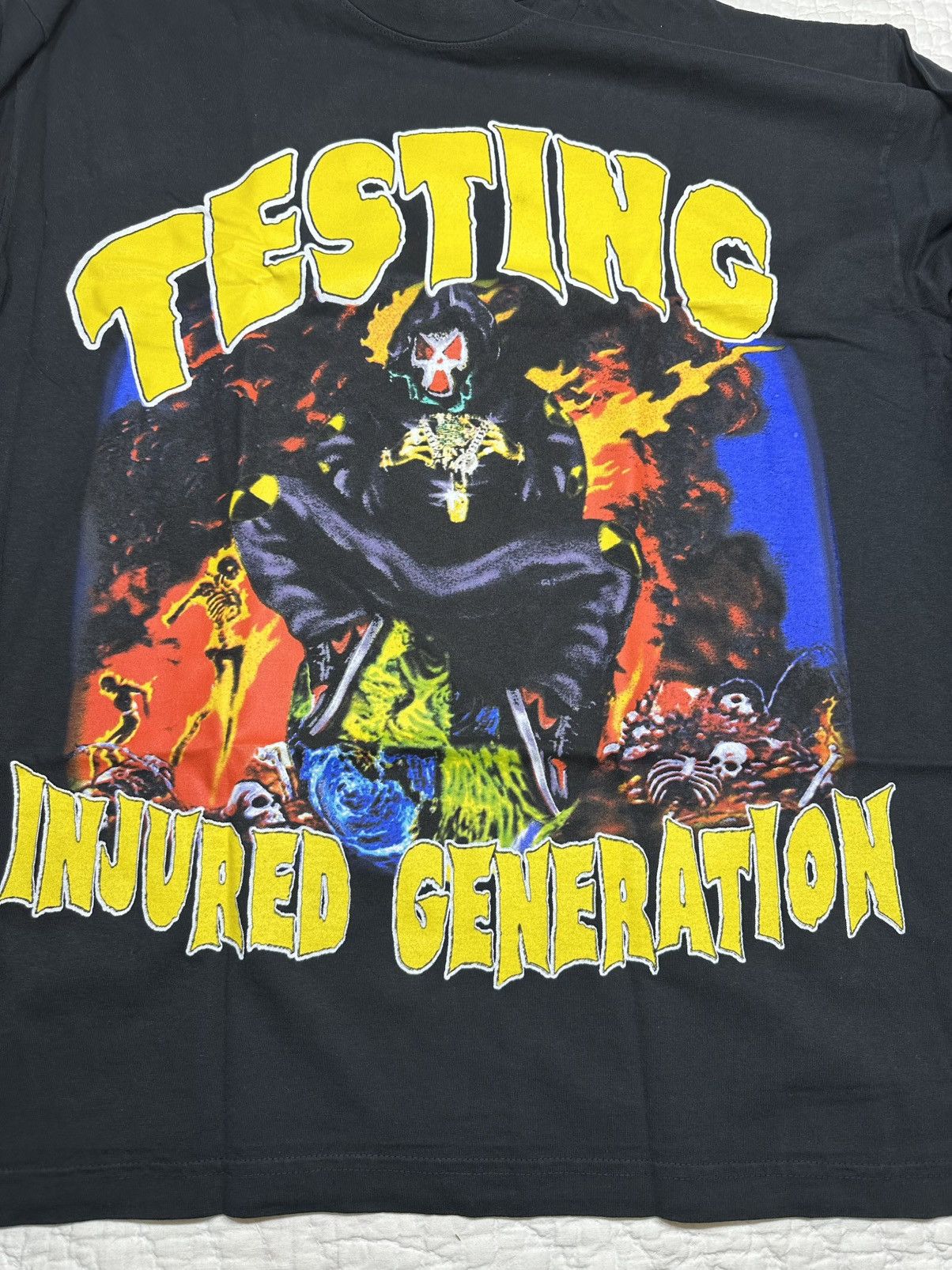 A$AP Rocky ASAP Rocky/AWGE Testing L/S Injured Generation Tour Large Size US L / EU 52-54 / 3 - 5 Thumbnail
