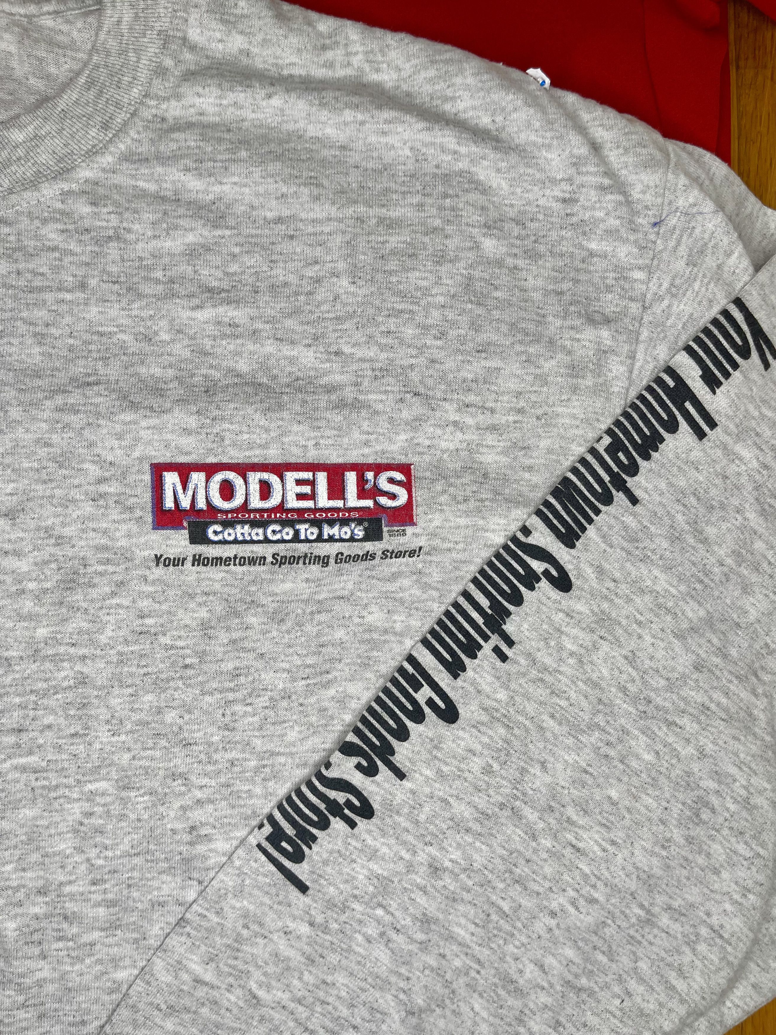 Vintage Modell's Sporting Goods Vintage Work Uniform Long Sleeve Size US XL / EU 56 / 4 - 4 Thumbnail