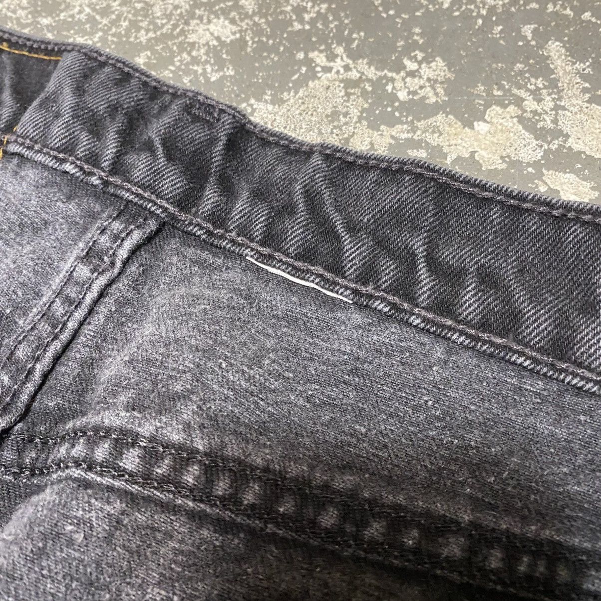 Levi's × Vintage Vintage Levi’s 550 Relaxed Fit Black Denim Jeans USA 90s Size US 34 / EU 50 - 7 Thumbnail