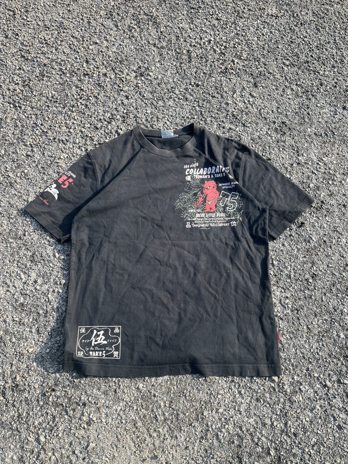 Le Grande Bleu (L.G.B.) Rare Vintage Ted Company Collab Take 5 Size US L / EU 52-54 / 3 - 3 Thumbnail