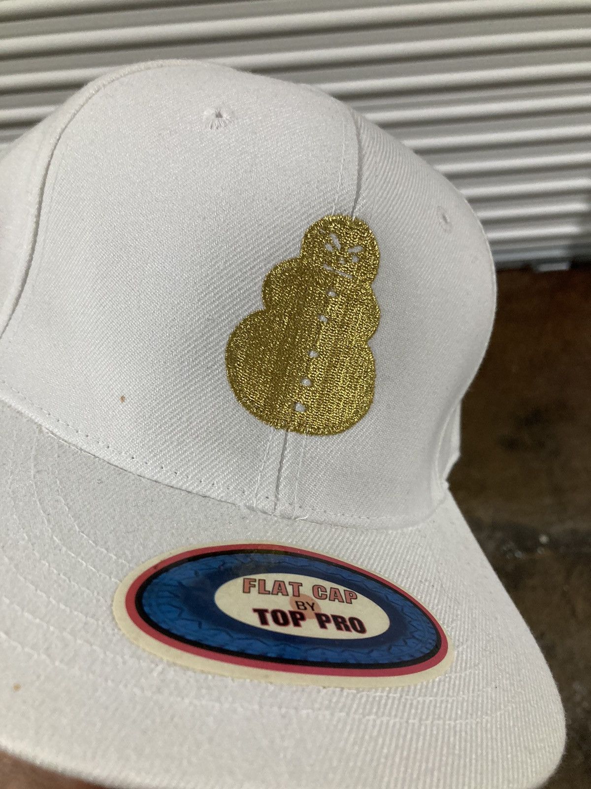 Rap Tees × Vintage Vintage Young Jeezy Snowman 2000s Hip-Hop Fitted Hat 7 1/2 Size ONE SIZE - 2 Thumbnail
