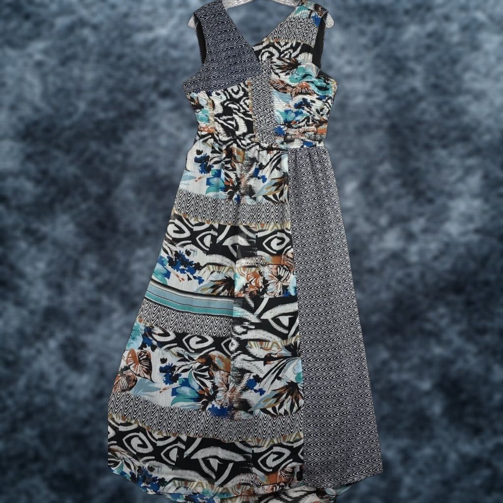 lara g silk blend dress Lara G. Dresses | Lara G. Silk Dress Medium | Color: Blue | Size: M