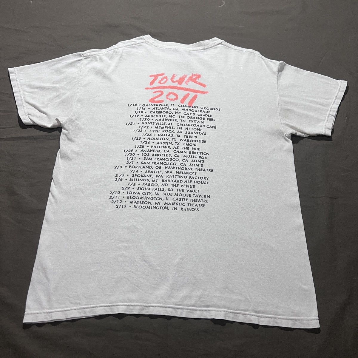 Band Tees Vintage Y2K AGAINST ME! TOUR Tee Punk Alternative rock Size US M / EU 48-50 / 2 - 10 Thumbnail