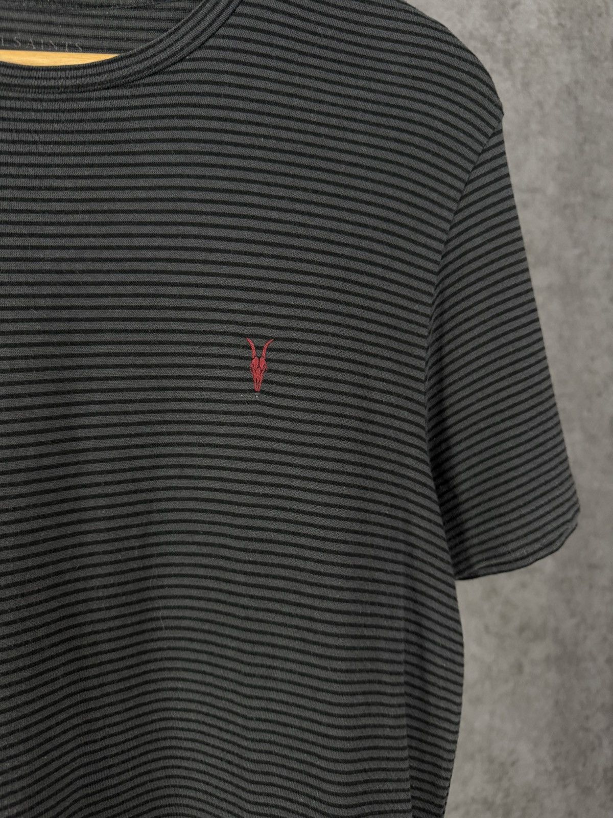 Allsaints Allsaints designer striped logo tee Size US M / EU 48-50 / 2 - 3 Thumbnail