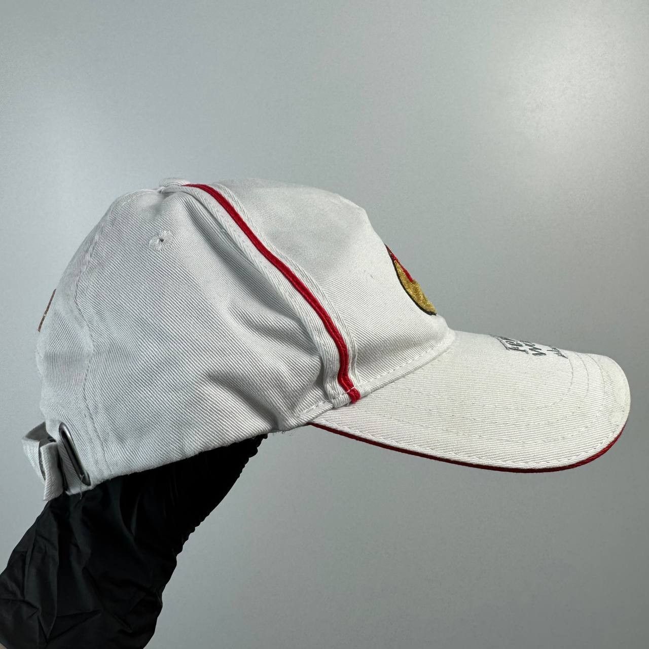 Ferrari Ferrari World Abu Dhabi Official Camel Cap White Hat Size ONE SIZE - 4 Thumbnail