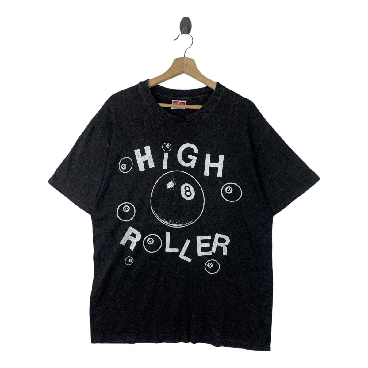 Vintage Vintage 80’ HIGH ROLLERS ICE-T Gangsta Rap Tee Shirt Size US M / EU 48-50 / 2 - 1 Thumbnail