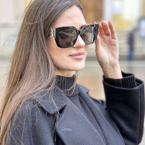 Dior Dior MISSDIOR S2I 26D0 Sunglasses Havana Square Frame Size ONE SIZE - 7 Thumbnail