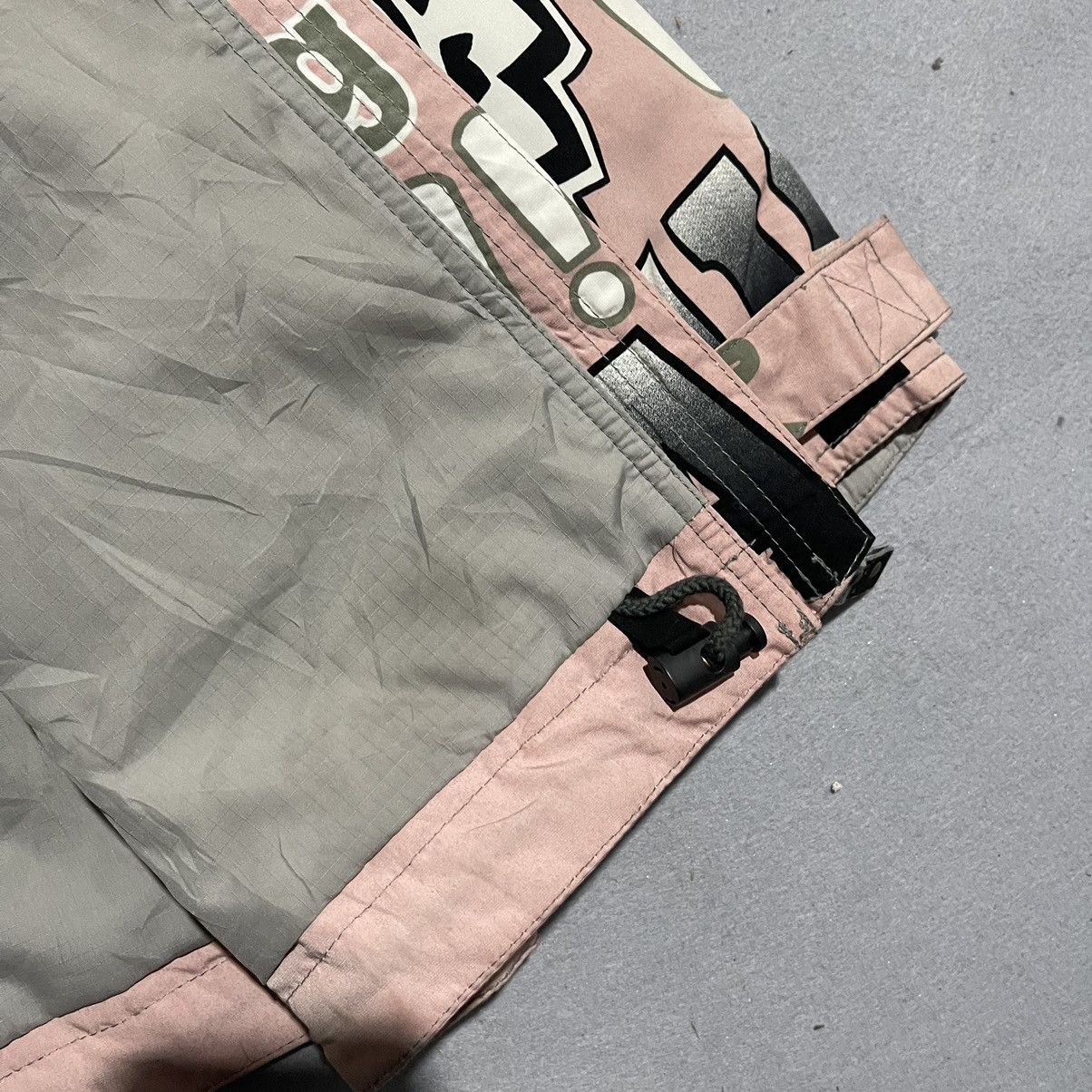 Phenix Vintage 90s Phenix Graphic Ski Jacket Pink Caution Print Size L / US 10 / IT 46 - 8 Thumbnail