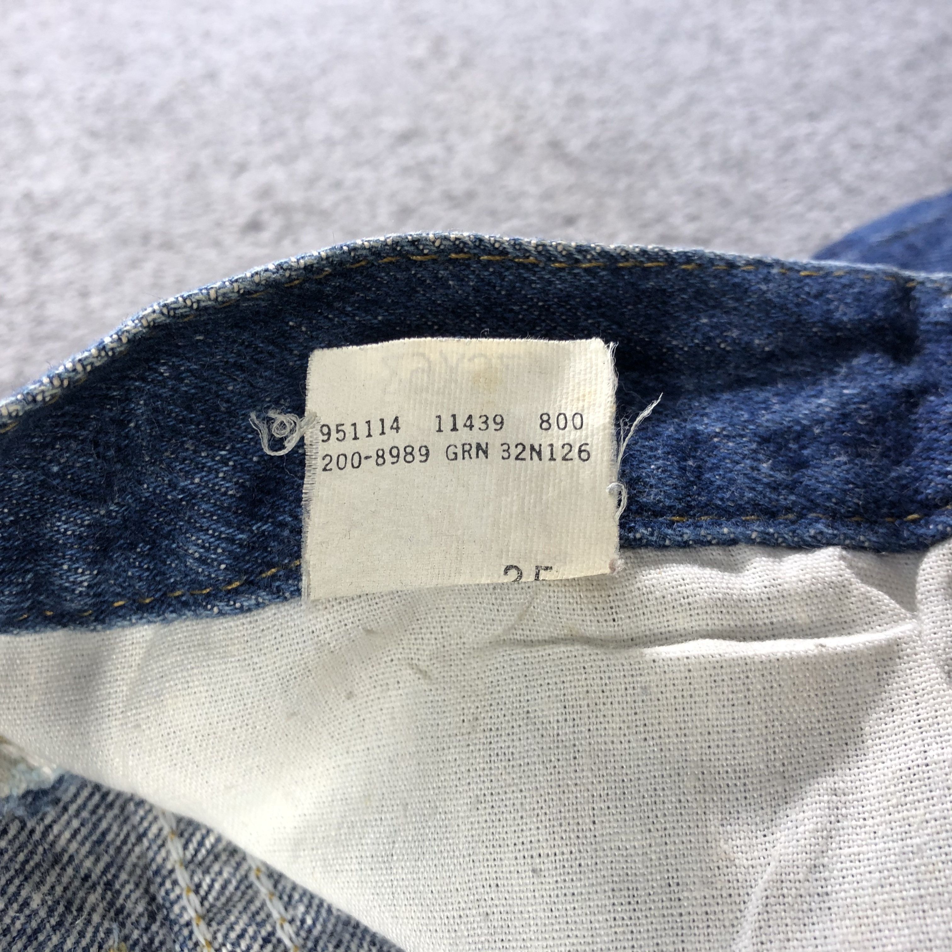 Lee Vintage Blue Wash Lee Jeans-J2888 Size US 29 - 10 Thumbnail