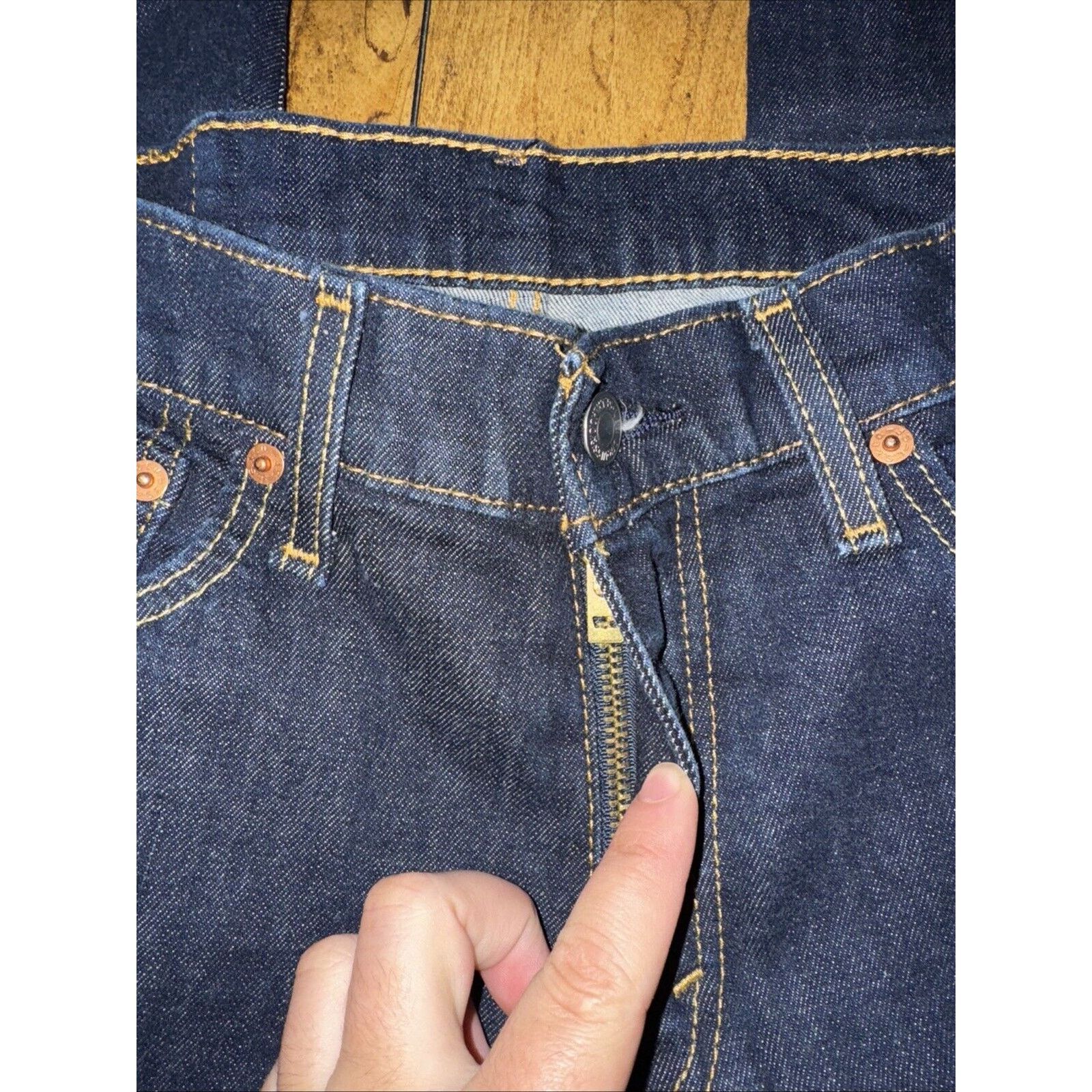 Levi's Levi’s 531 Denim Jeans Dark Blue 28x29 Measured Size US 28 / EU 44 - 4 Thumbnail