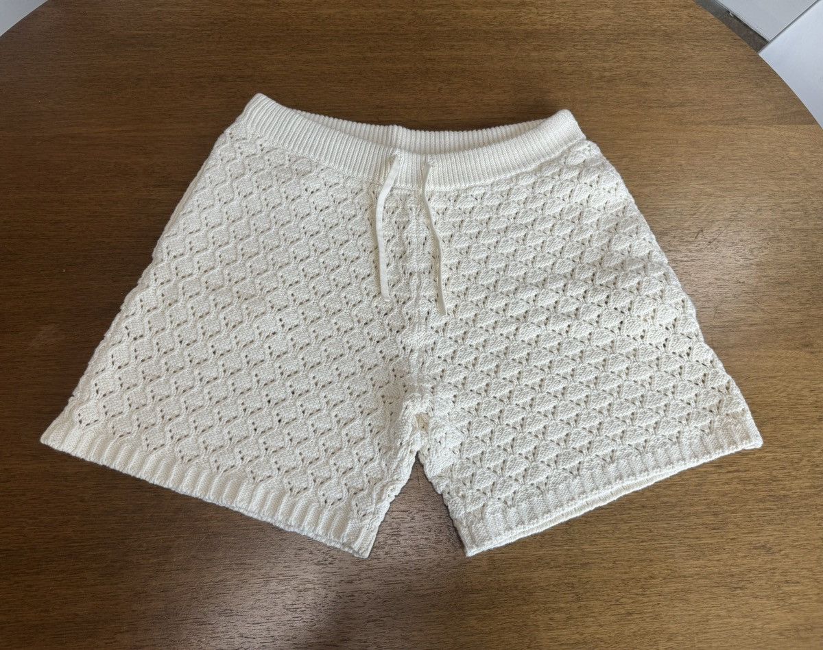 Aime Leon Dore Aime Leon Dore ALD Checkered Knit Cotton Shorts