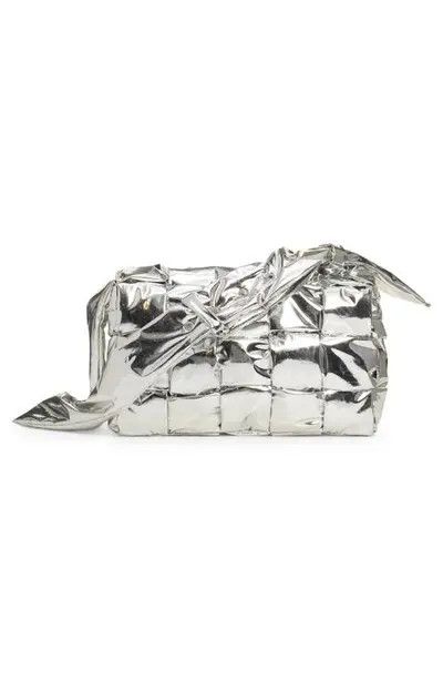 Bottega Veneta o1lf3ng10725 Size: OS / Padded Tech Cassette Bag Silver Size ONE SIZE - 3 Thumbnail