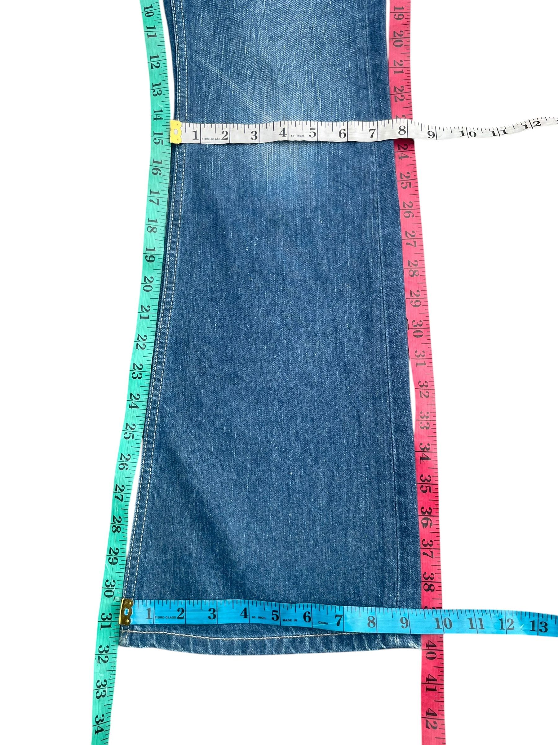 Calvin Klein Vintage Flare Calvin Klein Distresed Denim Size 28" / US 6 / IT 42 - 10 Thumbnail