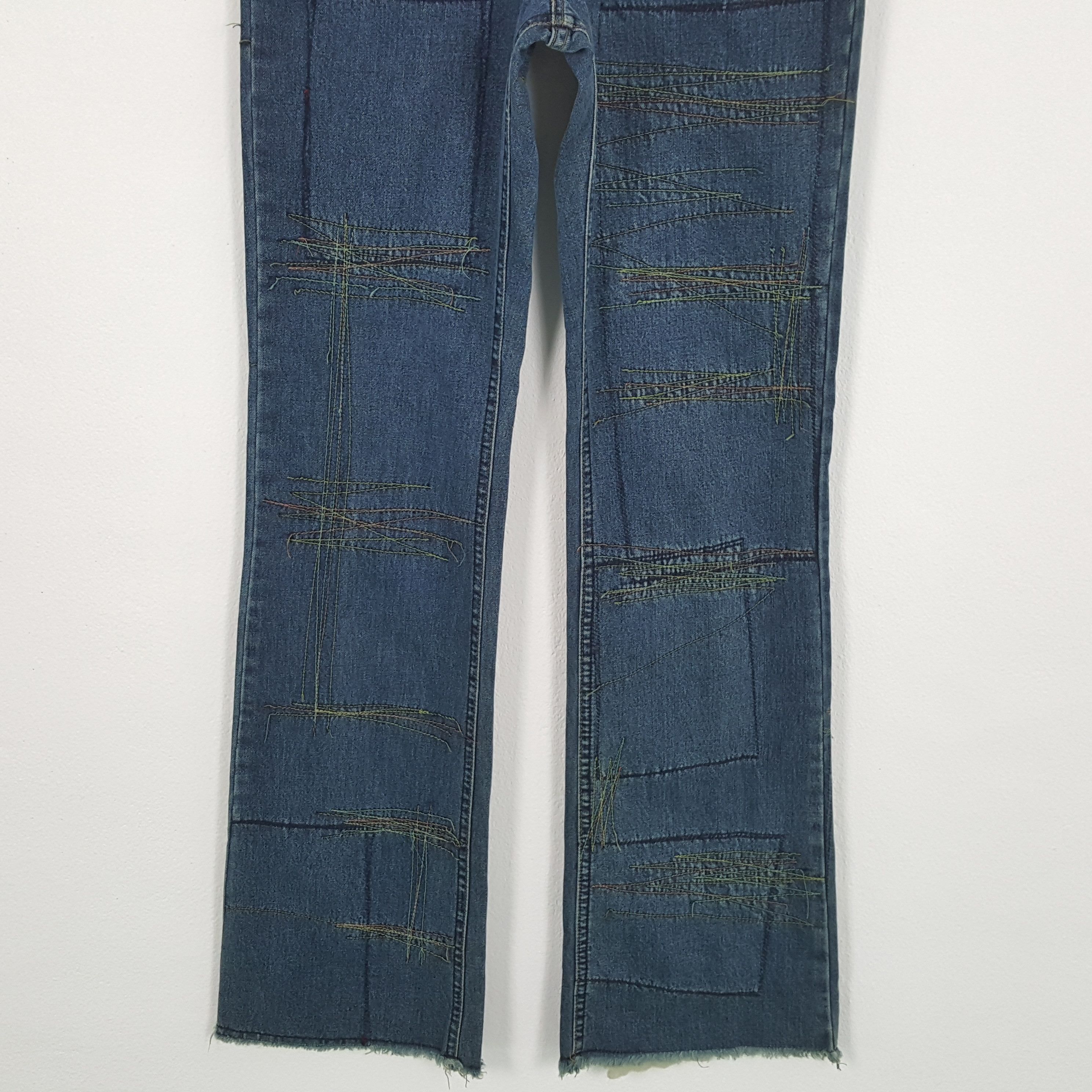 Hysteric Glamour × Japanese Brand × Vintage HYSTERIC GLAMOUR Rare Design Fashion Style Jeans Size US 27 - 3 Thumbnail
