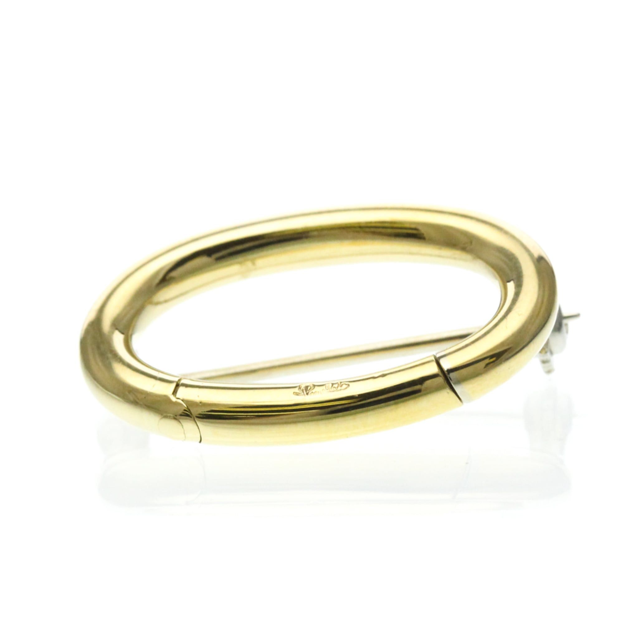 Pomellato Pomellato Circle Brooch Yellow Gold (18K) No Stone Brooch Gold Size ONE SIZE - 1 Thumbnail