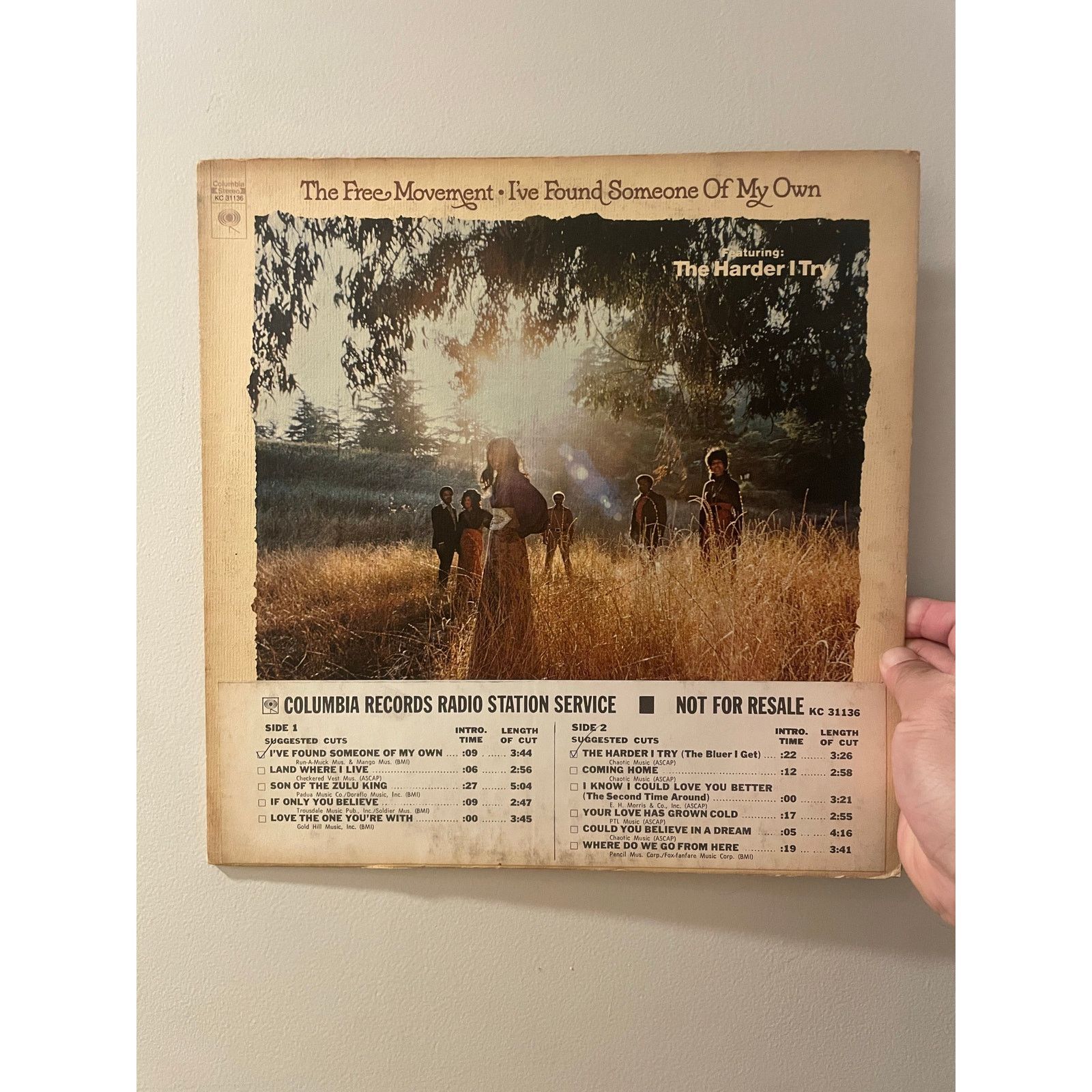 INTENTIONALLY BLANK The Free Movement LP vintage vinyl record soul funk rnb 70s Size ONE SIZE - 1 Thumbnail