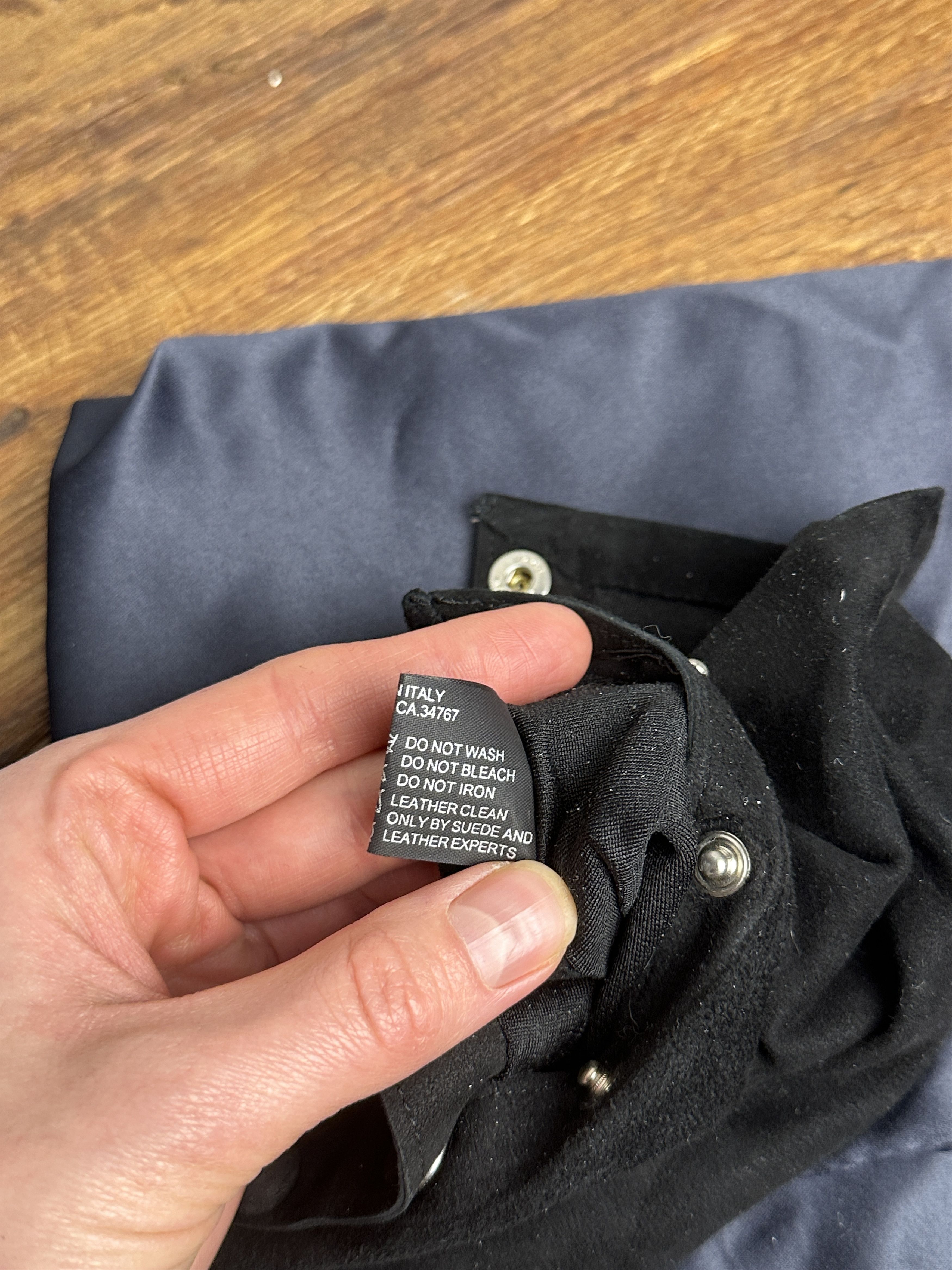 Prada Prada Suede Long Gloves Size ONE SIZE - 9 Thumbnail