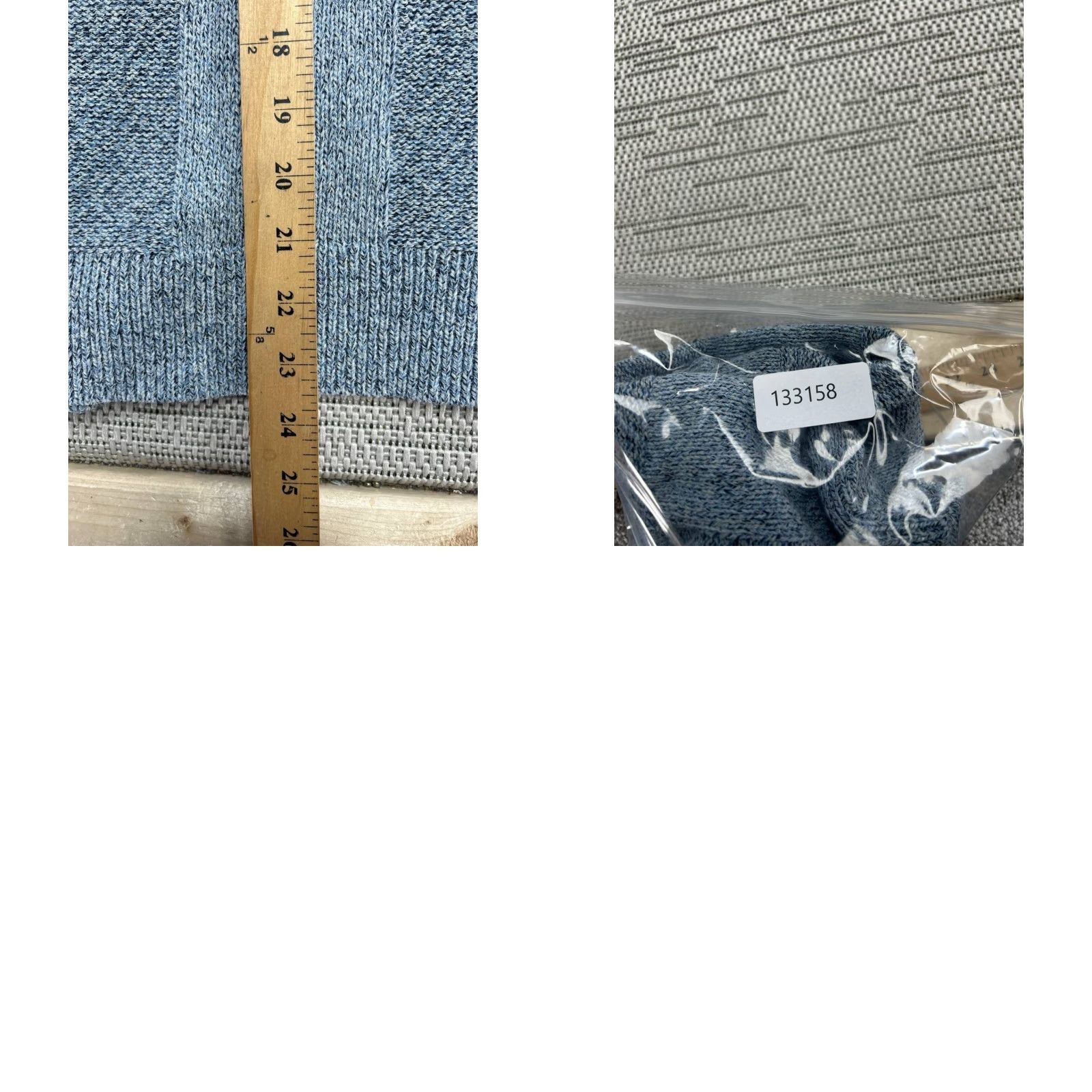 Wallace & Barnes Wallace & Barnes Sweater Mens Small Blue Cotton Blend Knit Pullover Size US S / EU 44-46 / 1 - 8 Thumbnail