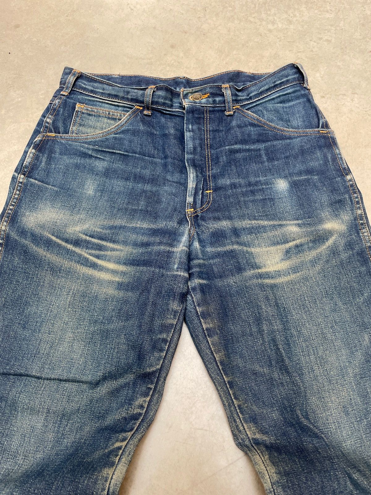 Dickies Vintage Dickies Denim Talon Zip Whiskers Fade W32 Size US 32 / EU 48 - 4 Thumbnail