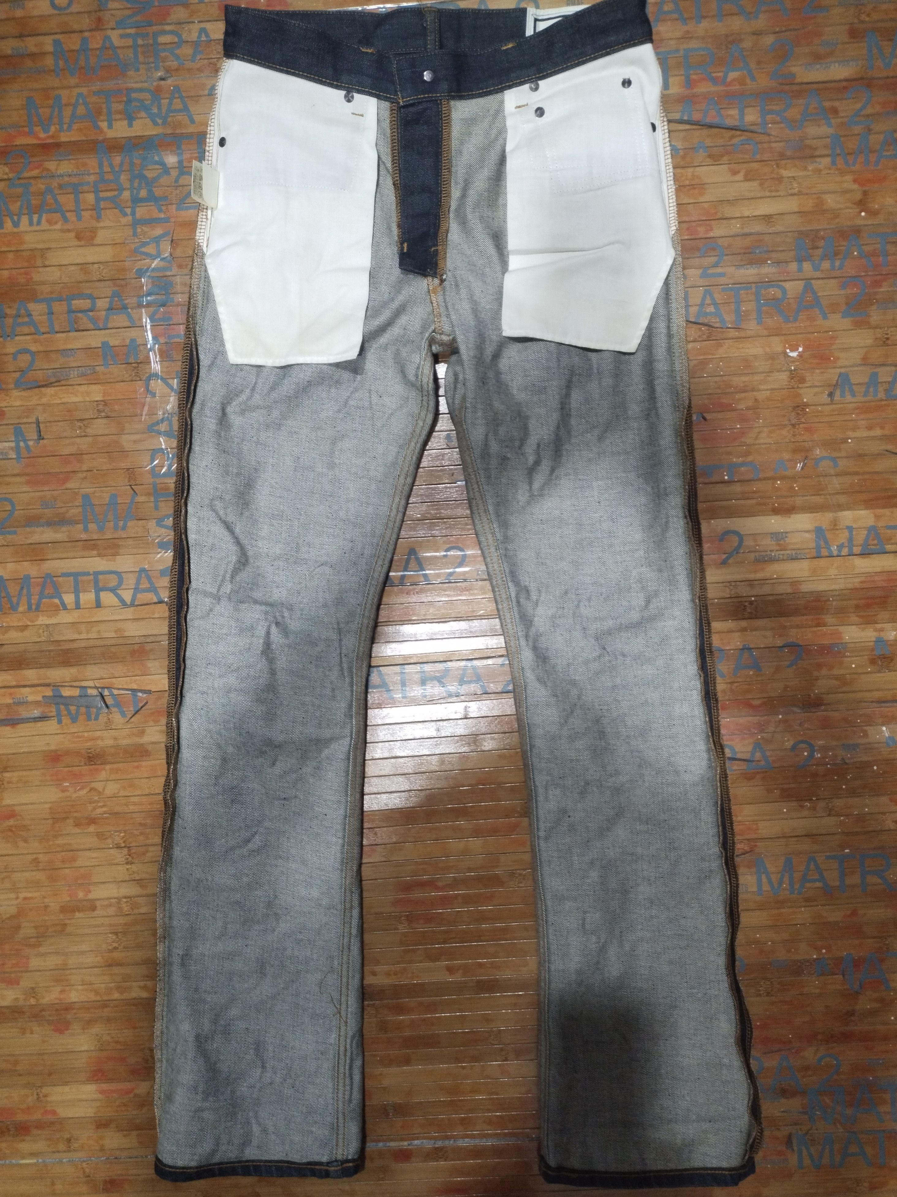 Indigo × Japanese Brand × Vintage Stabilizer gNZ Regular Fit Sz 30" Size US 30 / EU 46 - 16 Thumbnail