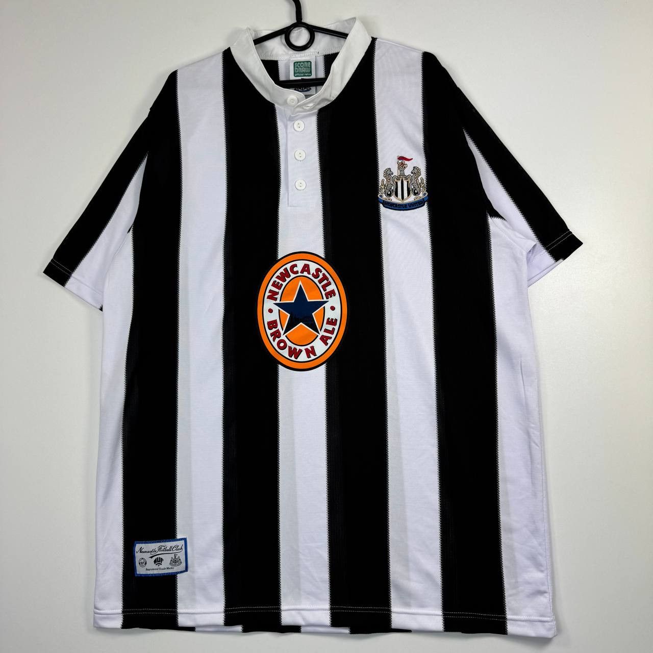 Other New Newcastle United 1995-97 Score Draw Jersey Mens Size XXL Size US XXL / EU 58 / 5 - 1 Thumbnail