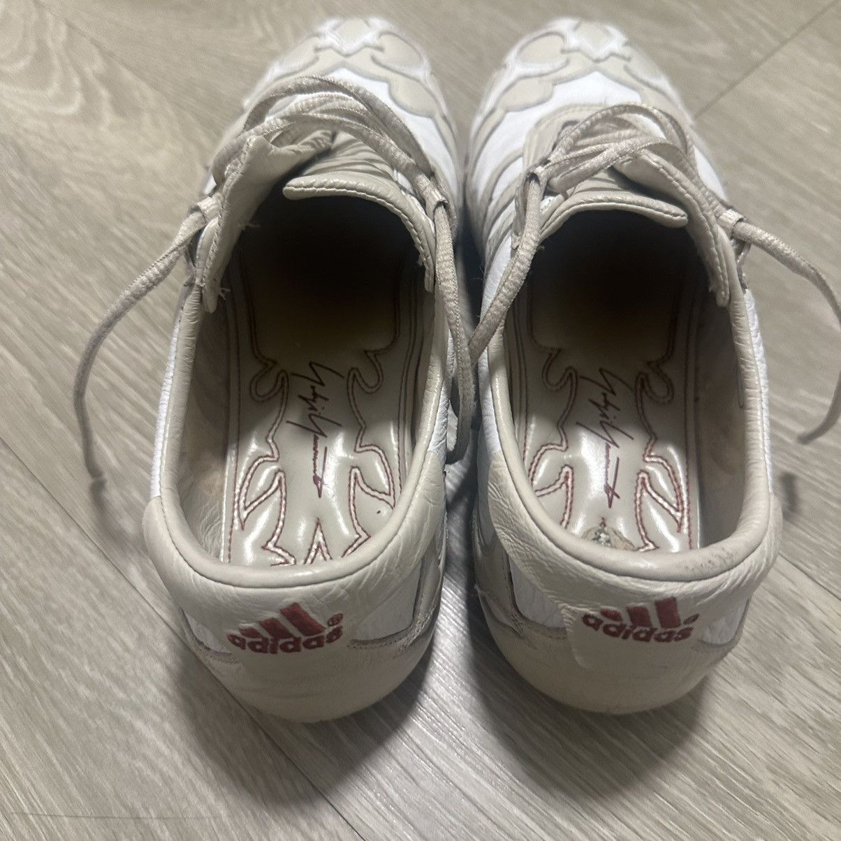 Y-3 Yohji-Yamamato x Adidas SS2002 Leather Trainer Size US 9.5 / EU 42-43 - 5 Thumbnail