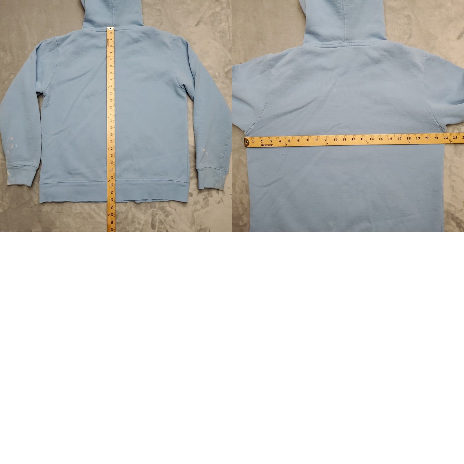 The North Face VINTAGE The North Face Hoodie Mens M Blue Logo Front 2 Tone Hooded Retro Pullover Size US M / EU 48-50 / 2 - 9 Thumbnail