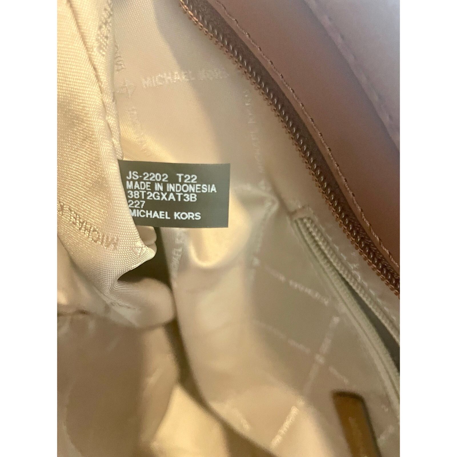 Michael Kors NEW MICHAEL KORS ARIA LARGE TOTE BAG BROWN/ACORN CARRY ALL Size ONE SIZE - 9 Thumbnail