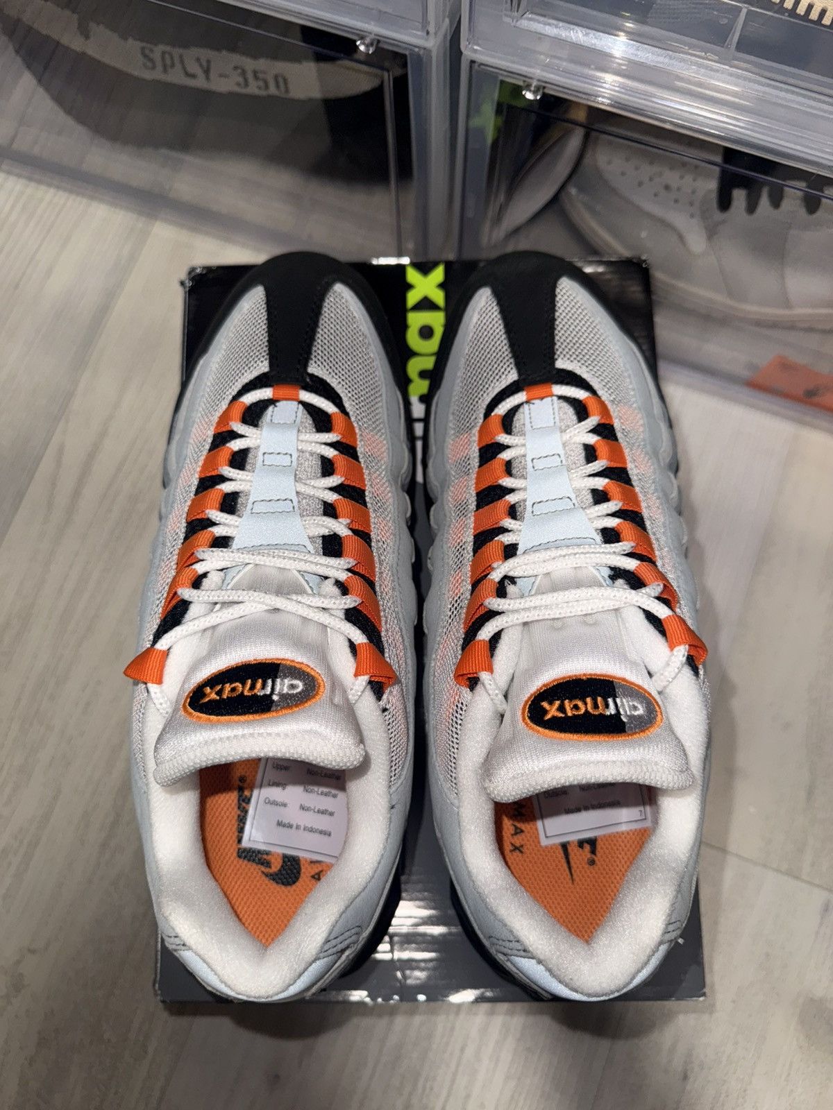 Nike Air Max 95 OG Big Bubble Bright Mandarin Orange Size US 10 / EU 43 - 6 Thumbnail