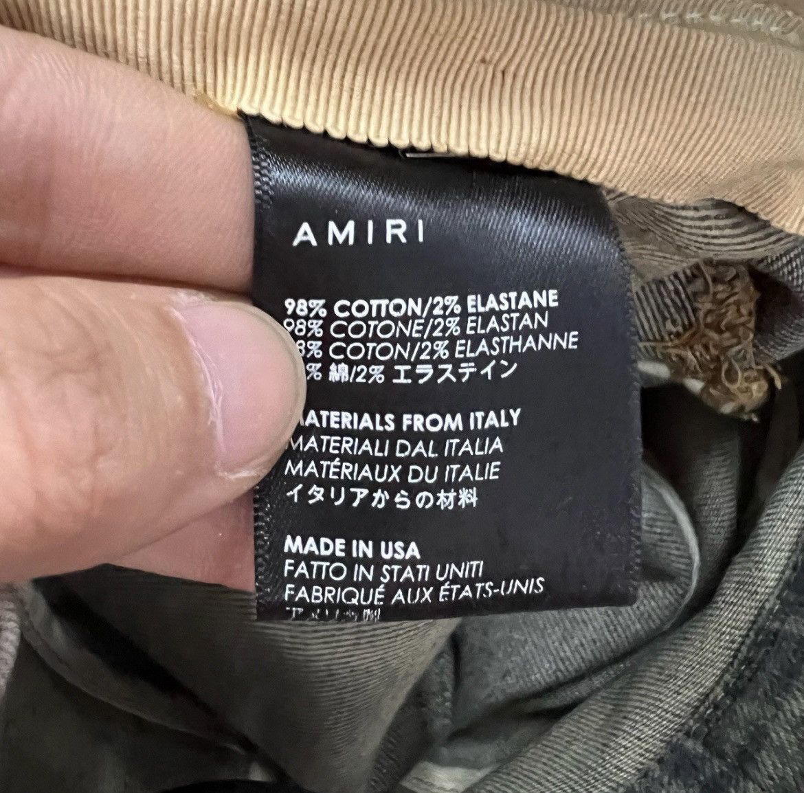 Amiri AMIRI Blue Washed Destroyed Jeans Size US 30 / EU 46 - 4 Thumbnail