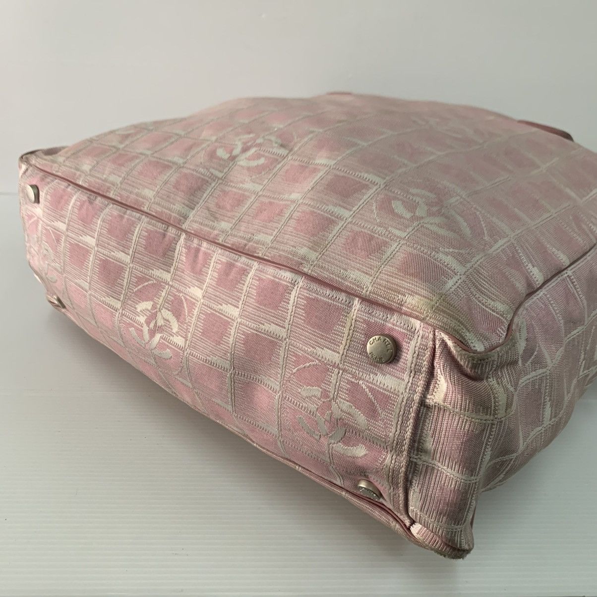 Chanel Chanel Traveline Pink Large Tote Bag Size ONE SIZE - 8 Thumbnail