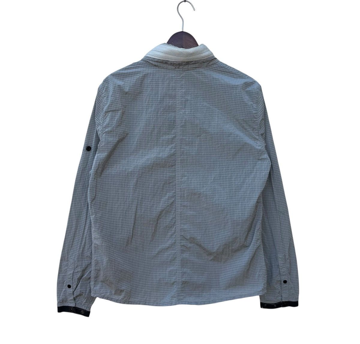 Stone Island Stone Island Nylon Check Jacket Without Patch Size US M / EU 48-50 / 2 - 12 Thumbnail