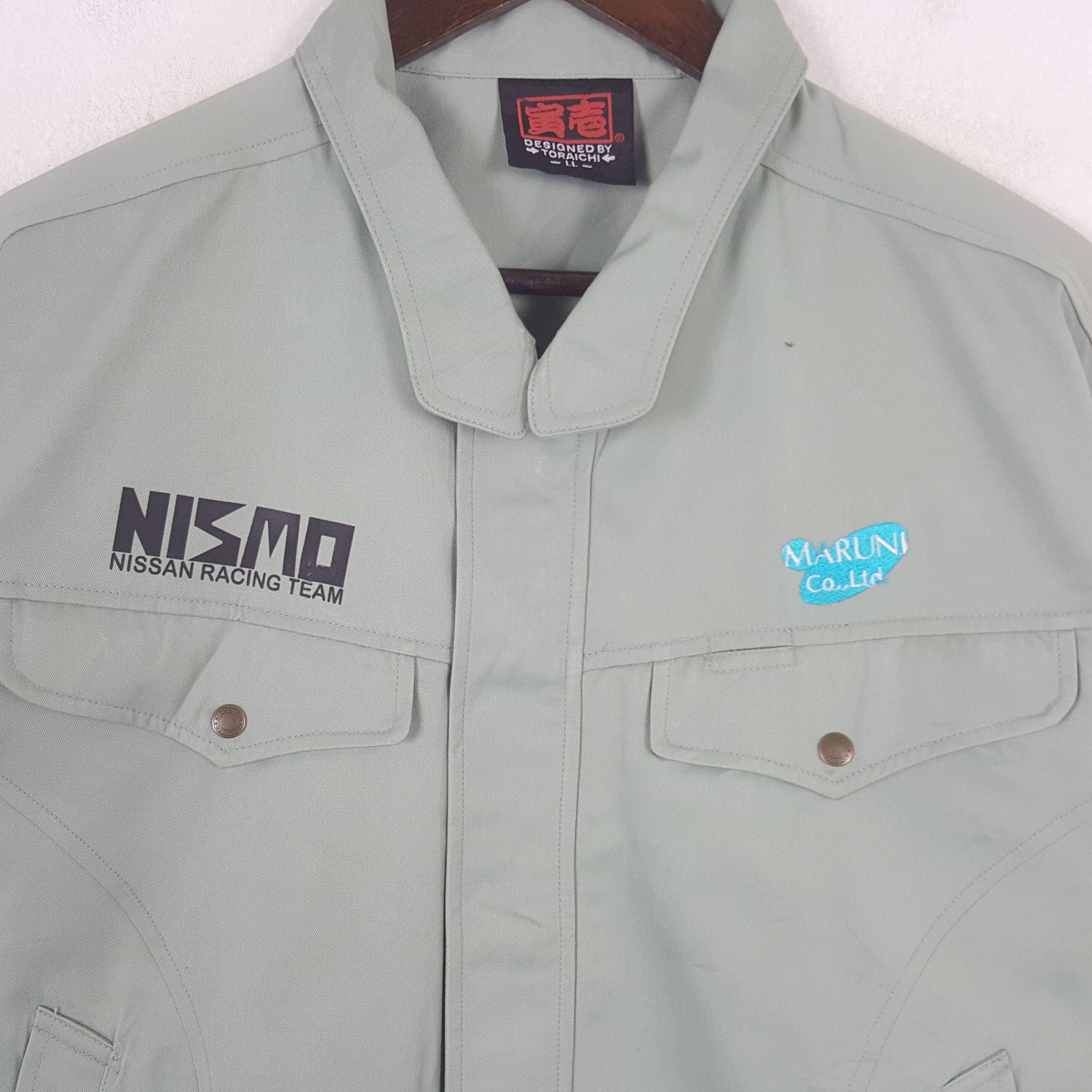 Japanese Brand × Vintage Vintage NISMO Nissan Racing Team Custom Japan Jacket Size US L / EU 52-54 / 3 - 4 Thumbnail