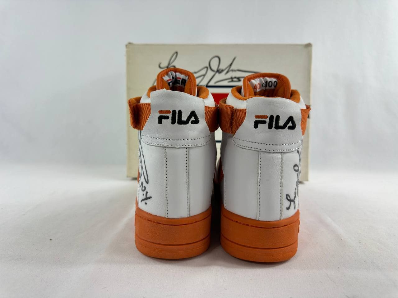 Fila FILA Packer Shoes FX-100 4-Point Play #40/100 Larry Johnson Size US 9 / EU 42 - 6 Thumbnail