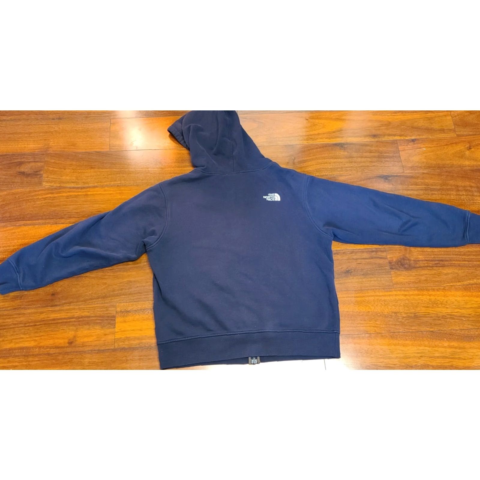 The North Face VINTAGE THE NORTH FACE Hoodie Mens M Navy Blue Full Zip Hooded Sweatshirt (READ) Size US M / EU 48-50 / 2 - 5 Thumbnail