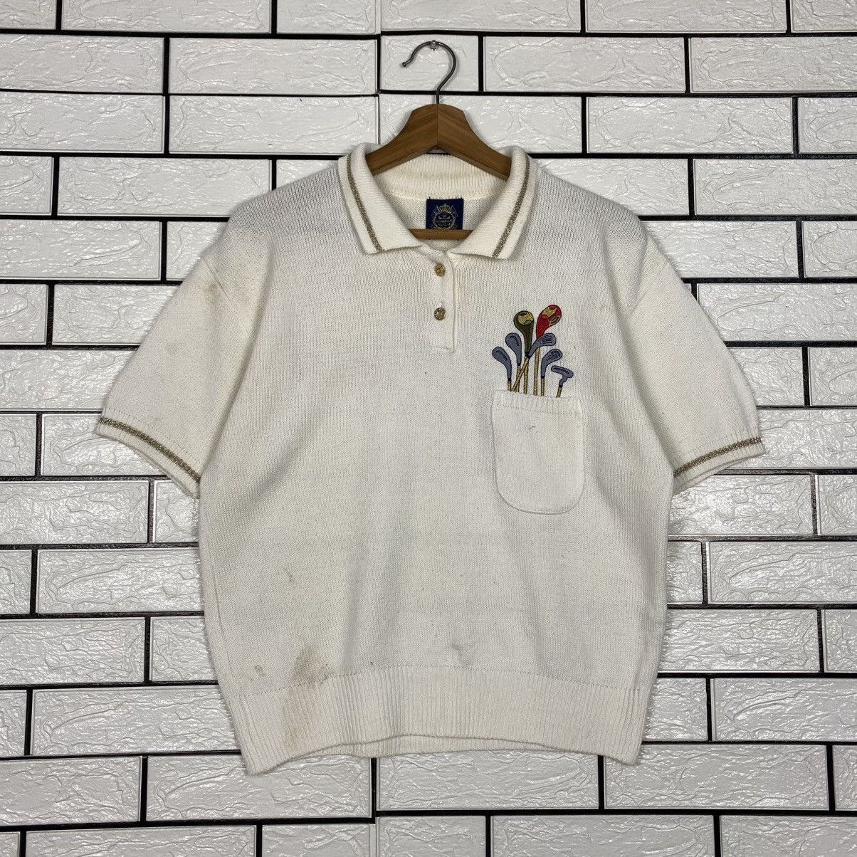 Japanese Brand 📌Florida Key's Golf Club Knit Sweatshirt Size US M / EU 48-50 / 2 - 2 Thumbnail