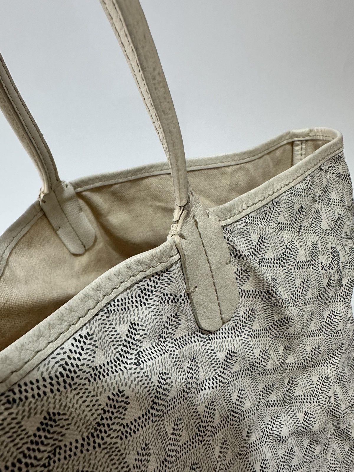 Goyard GOYARD Saint Louis GM White Size ONE SIZE - 9 Thumbnail