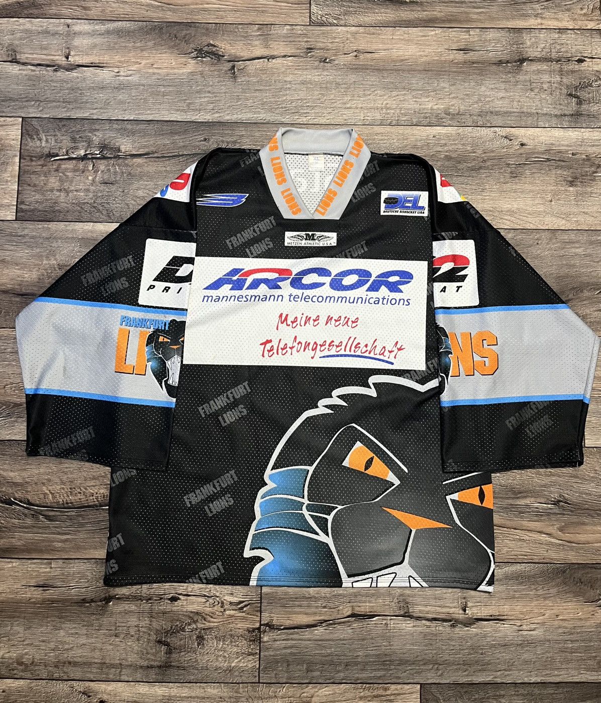 Other Vintage 1999 Frankfurt Lions Playoffs #9 Doyle Hockey Jersey Size US XL / EU 56 / 4 - 3 Thumbnail