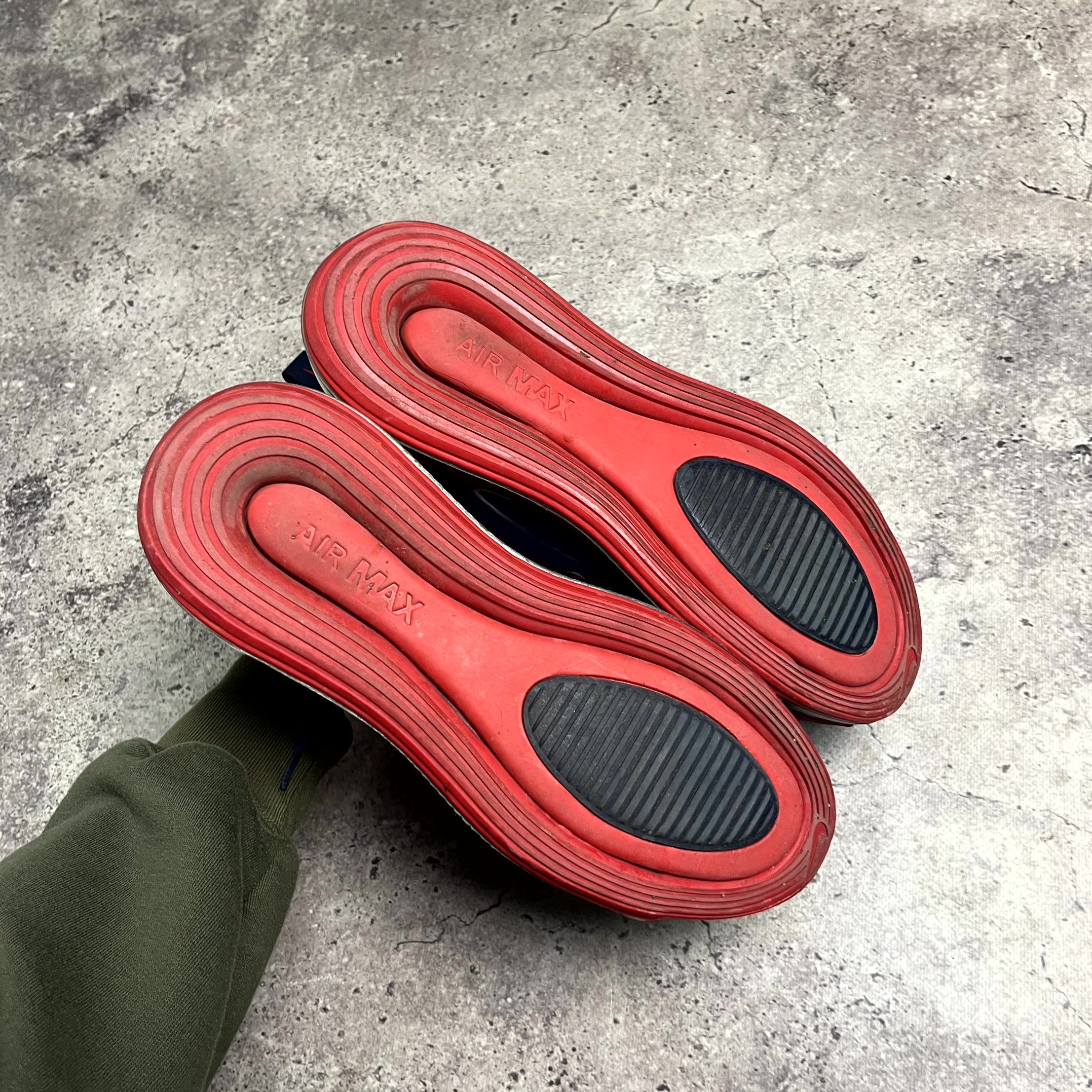 Nike Nike Air Max 720 Navy Red Air Sneakers US8 EU 41 (26cm) Size US 8 / EU 41 - 5 Thumbnail