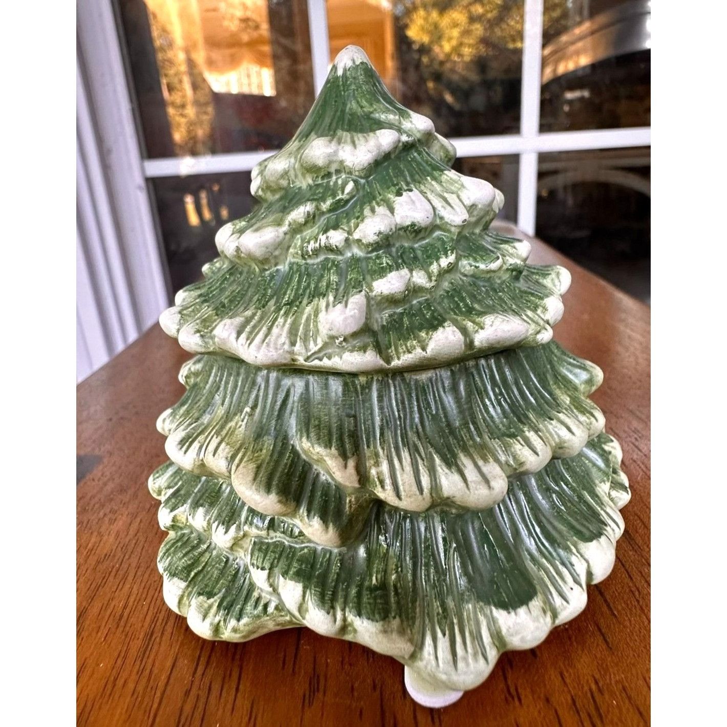 Designer × Vintage New McKenna Design Snowy Night Tea Light Holder Christmas Ca Size ONE SIZE - 11 Thumbnail