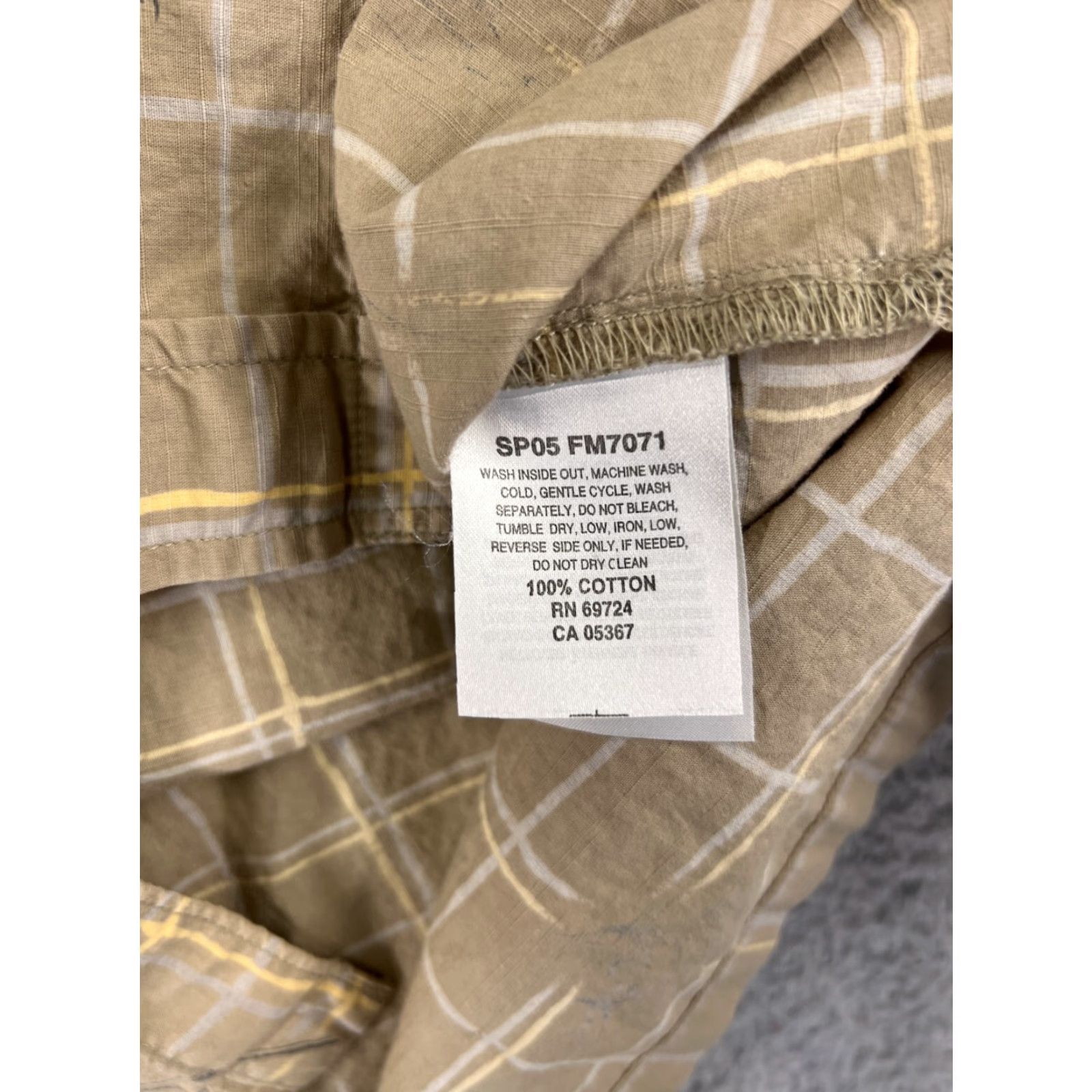 Vintage Columbia Shirt Mens 2XL Beige River Lodge Hawaiian Aloha Beach Resort 2XL Mens Shirt Size US XXL / EU 58 / 5 - 4 Thumbnail
