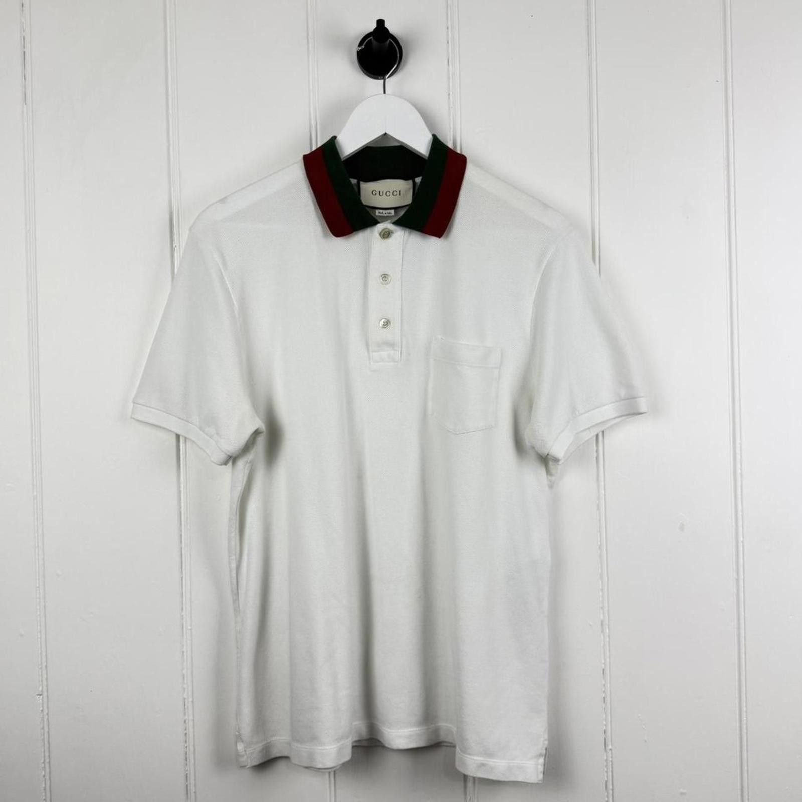 Gucci Gucci ‘web’ Polo Shirt Size US L / EU 52-54 / 3 - 1 Thumbnail