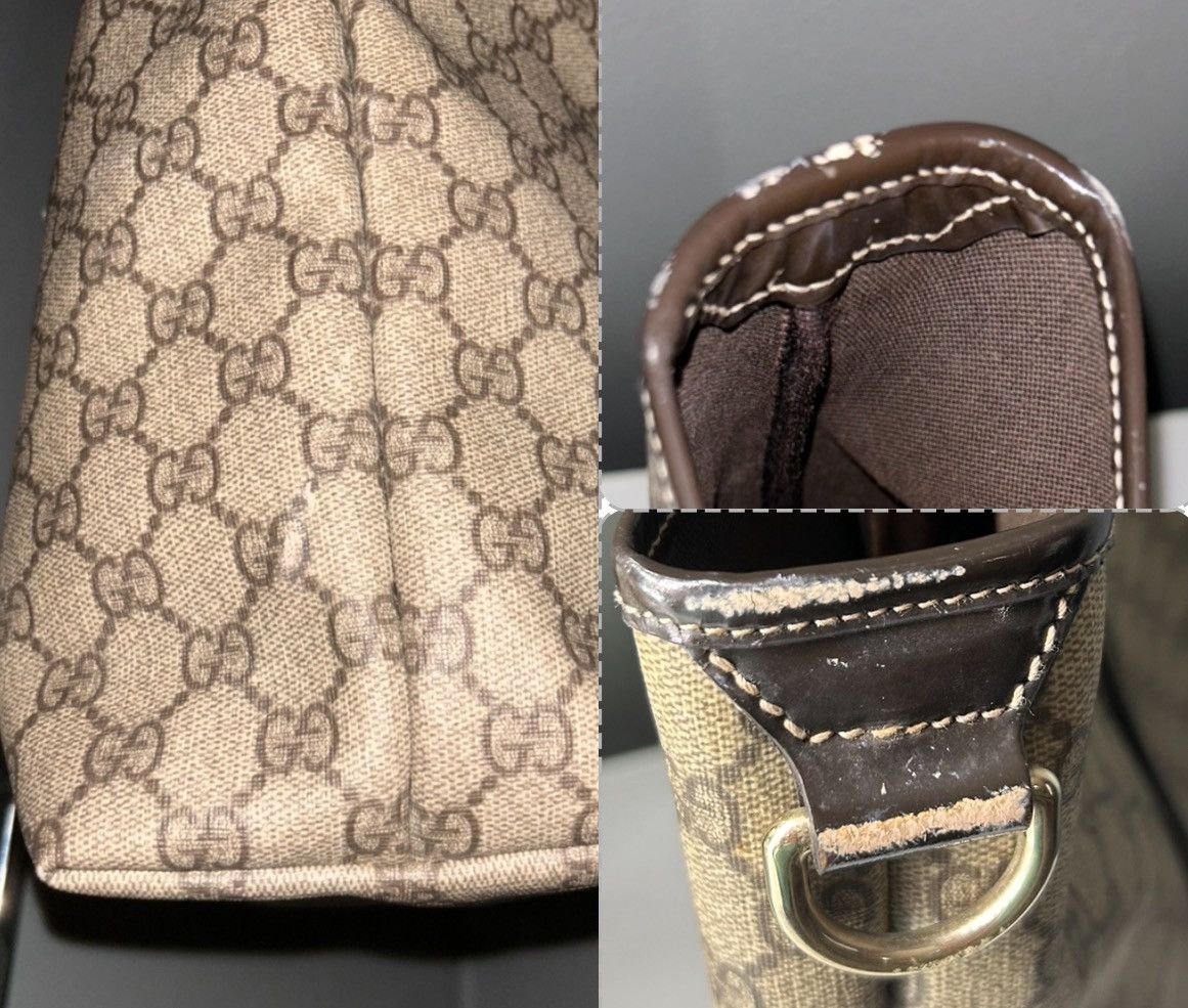 Gucci Gucci GG Supreme Coated Canvas Medium Tote bag Size ONE SIZE - 11 Thumbnail