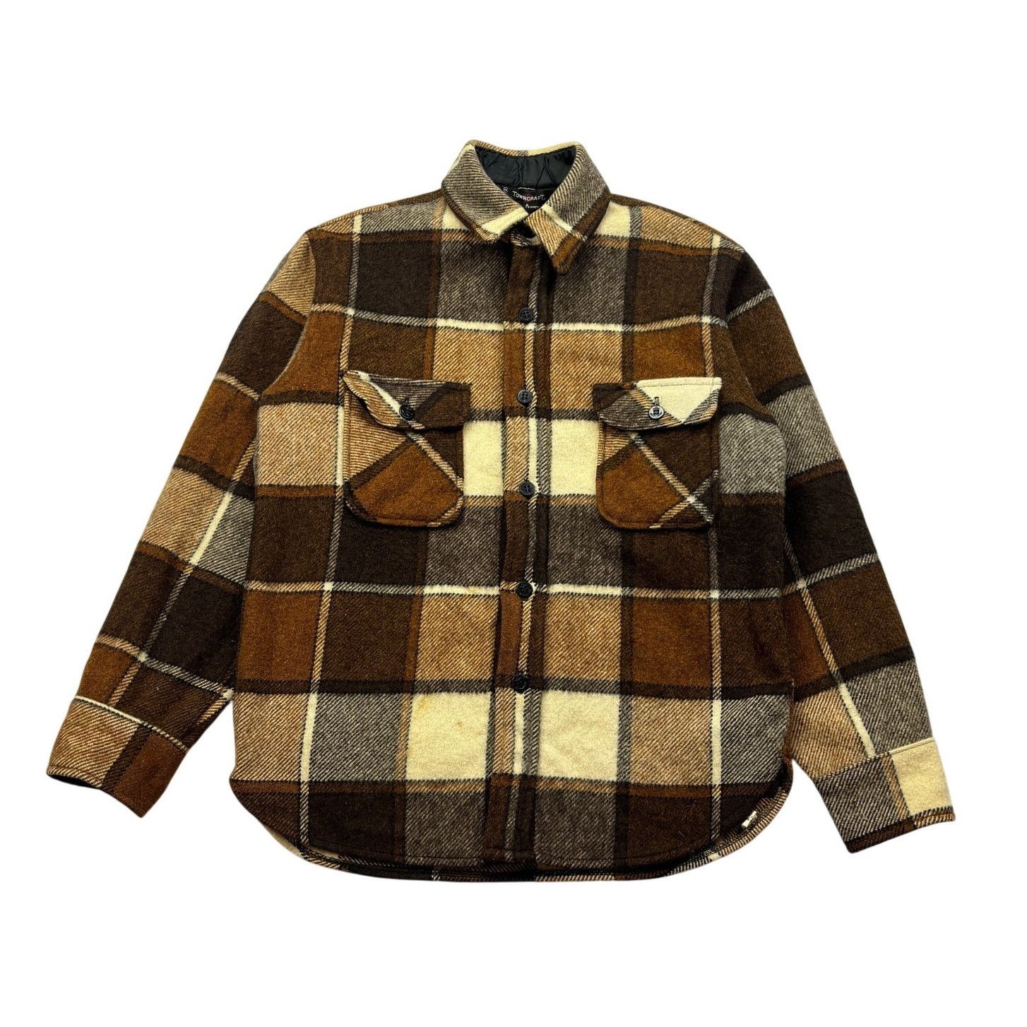 Vintage Vintage 60s Penneys Towncraft Wool Shacket Flannel Medium Size US M / EU 48-50 / 2 - 1 Thumbnail